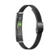 Fontastic Smart Bracelet &ndash; Stylish Fitness Band Jewelry-Like, with Display & Metal Strap, Black