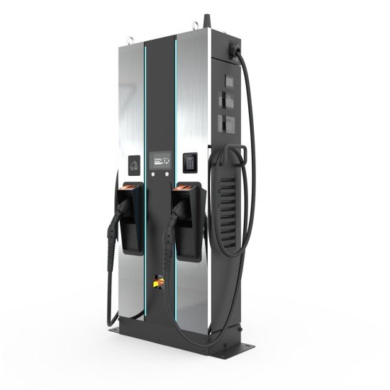 DC 60 kW Ground Charger + Eichr. PTB+ ADA+Payter 2 x CCS2 Gun Ethernet/WiFi/4G/Eichrecht