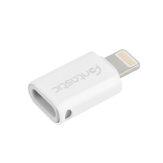 Adapter USB Type-C Female to 8-PIN Male USB Type-C Port to 8-PIN Plug, white
