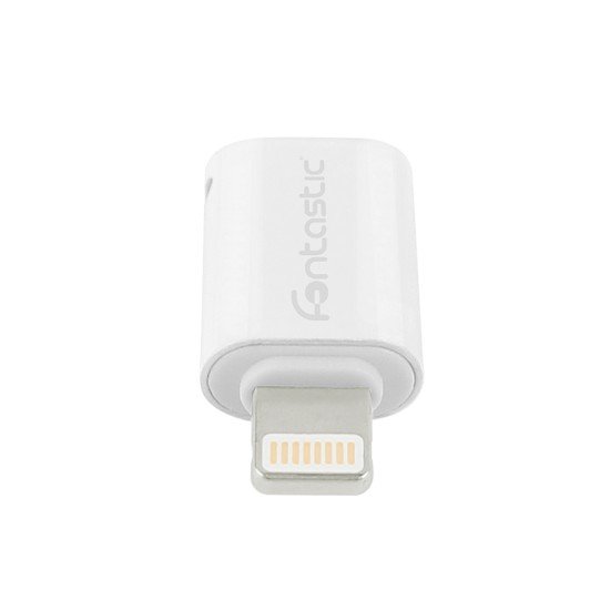 Adapter USB Type-C Female to 8-PIN Male USB Type-C Port to 8-PIN Plug, white