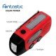 Multi-functional AM/FM Radio with Flashlight Solar, Crank, Rechargeable Battery, SOS Siren