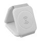 Foldable Wireless Magnetic Charging Station 15W Smartphone & Watch, Headphones, MagSafe comp white