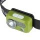 Fontastic LED headlamp "Goyo", rechargeable Lightweight, various light modes, IPX4 green