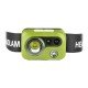 Fontastic LED headlamp "Goyo", rechargeable Lightweight, various light modes, IPX4 green