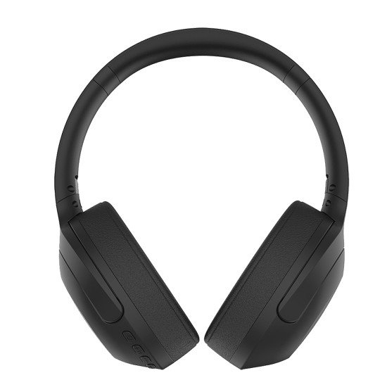 Wireless Headphone "Tonic+" with ANC, black Line-In Function, Bass+, MIc, Vol. control