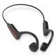 Sport Bone Conduction Headphone "Boncy" black/red Ultra Light, IPX5 Waterproof, 8h Play Time