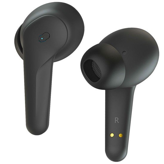 TWS In-Ear Headset "Cero" ANC digital ENC black Touch control, Type-C fast charging, Hall-Sensor