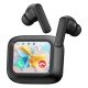 Fontastic TWS In-Ear Headsets w/ Smart Case black 2.01" LCD-Display, ANC, EQ, Auto Pairing, "Dispa"