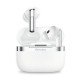 Fontastic TWS Headset &ldquo;Aura&rdquo; Hybrid ANC ENC white -42dB Noise Reduction, 6 Mic, Wireless Charging