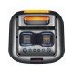 Wireless party speaker 60W, microphone & LED light Karaoke, TWS, FM radio, USB & card reader