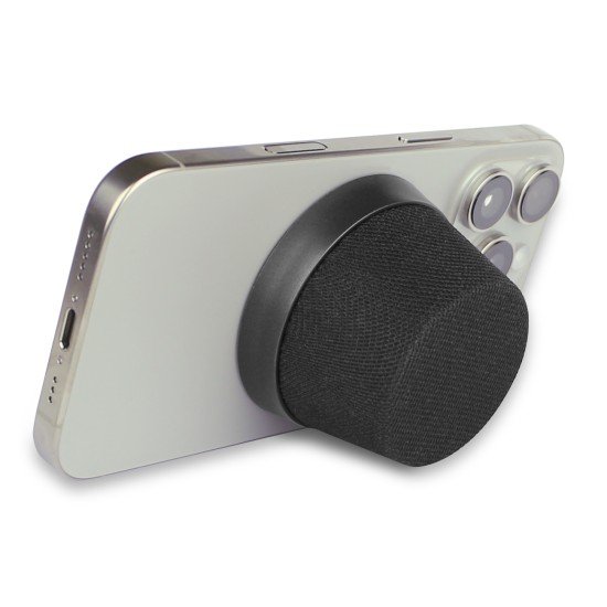 Fontastic Magnetic Wireless Speaker "Magna" black TWS, easy attachment to metal surfaces