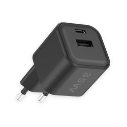 AC Charger MINI GaNto 35W Type-C PD + USB-A Ultra-compact, PPS, T&Uuml;V / GS certificate black