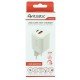 AC Charger MINI GaNto 45W Type-C PD + USB-A FC Ultra-compact, intelligent charging PPS, white
