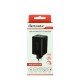Fontastic AC Charger GAN 100W, 2 x Type-C + USB-A Power Delivery, Fast Charge, "Zona", black