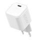 AC Charger MINI GaNto 65W single Type-C PD PPS Compact High Efficiency T&Uuml;V-GS certificate white
