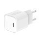 AC Charger MINI GaNto 65W single Type-C PD PPS Compact High Efficiency T&Uuml;V-GS certificate white