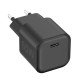 AC Charger MINI GaNto 65W single Type-C PD PPS Compact High Efficiency T&Uuml;V-GS certificate black