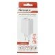 Fontastic AC Charger GAN 65W, 2 x Type-C + USB-A Power Delivery, Fast Charge, "Zono", white
