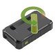 Solar Outdoor Power Bank Crank10 10000mAh black Solar Panels, Hand Crank, Torch, USB-A, Type-C