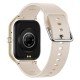 Smartwatch Timor 2.01" Display, BT Call champagne Music Control, Split Screen, Interchangeable Strap