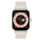 Smartwatch Timor 2.01" Display, BT Call champagne Music Control, Split Screen, Interchangeable Strap