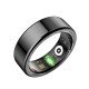 Fontastic Smart Ring Fitness Heart Rate Tracker#10 Long battery life, Dust & Waterproof 5ATM, Black