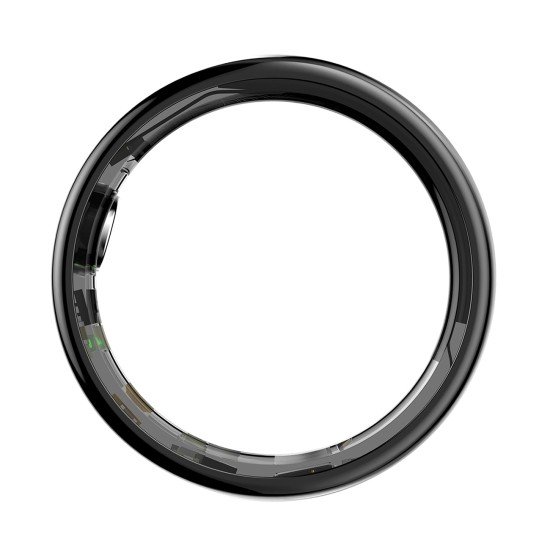 Fontastic Smart Ring Fitness Heart Rate Tracker#10 Long battery life, Dust & Waterproof 5ATM, Black