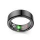 Fontastic Smart Ring Fitness Heart Rate Tracker#11 Long battery life, Dust & Waterproof 5ATM, Black
