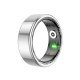 Fontastic Smart Ring Fitness Heart Rate Tracker #8 Long battery life, Dust & Waterproof 5ATM, Silver