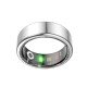 Fontastic Smart Ring Fitness Heart Rate Tracker #8 Long battery life, Dust & Waterproof 5ATM, Silver