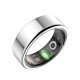 Fontastic Smart Ring Fitness Heart Rate Tracker#10 Long battery life, Dust & Waterproof 5ATM, Silver