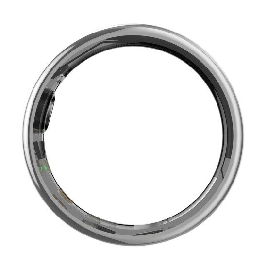 Fontastic Smart Ring Fitness Heart Rate Tracker#11 Long battery life, Dust & Waterproof 5ATM, Silver