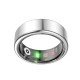 Fontastic Smart Ring Fitness Heart Rate Tracker#12 Long battery life, Dust & Waterproof 5ATM, Silver