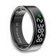 Fontastic Smart Ring with display Fyri DIVO size 9 Fitness and health tracker long battery life black