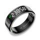 Fontastic Smart Ring w/ display Fyri DIVO size 10 Fitness and health tracker long battery life black