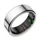 Fontastic Smart Ring with display Fyri DIVO size 9 Fitness & health tracker long battery life silver