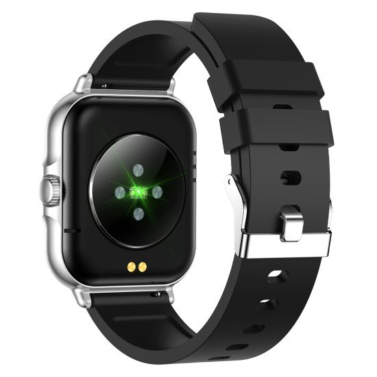 Fontastic Smartwatch Nexo 1.83&rdquo; Display, silver Heart Rate, Hands-Free Function, Music Control