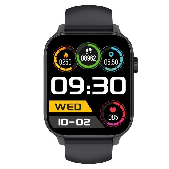 Fontastic GPS Smartwatch Loca 1.85&rdquo; Display, black GPS & Vital Tracking, Compass, Hands-free Function