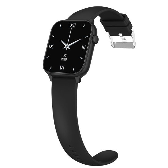 Fontastic GPS Smartwatch Loca 1.85&rdquo; Display, black GPS & Vital Tracking, Compass, Hands-free Function