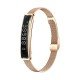 Fontastic Smart Bracelet &ndash; Stylish Fitness Band Jewelry-Like, with Display & Metal Strap, Gold